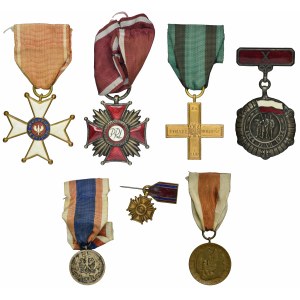 PRL, Set of decorations (7 pcs.)