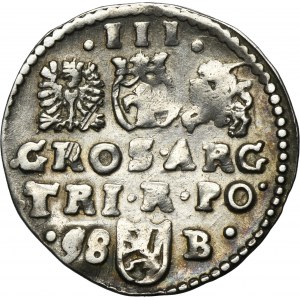 Sigismond III Vasa, Trojak Bydgoszcz 1598 - B depuis la droite