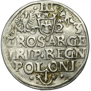 Sigismund III Vasa, 3 Groschen Krakau 1623