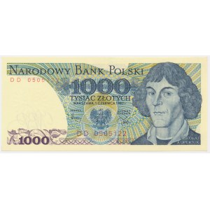 1 000 or 1982 - DD - série plus rare
