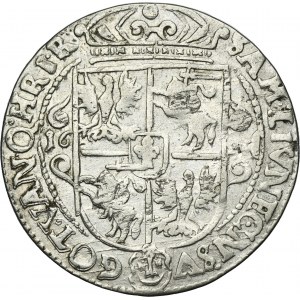 Sigismund III Vasa, 1/4 Thaler Bromberg 1624 - PRVS M
