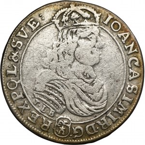 Ján II Kazimír, Ort Bydgoszcz 1668 TLB - erb Slepowron