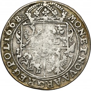 Ján II Kazimír, Ort Bydgoszcz 1668 TLB - erb Slepowron