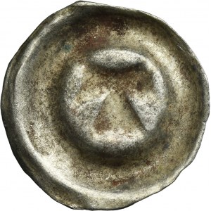 Silesia, Lower Silesia, Bracteate heller 15th century - letter T