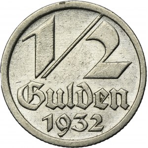Free City of Danzig, 1/2 gulden 1932