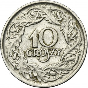 10 groszy 1923 - SKRĘTKA