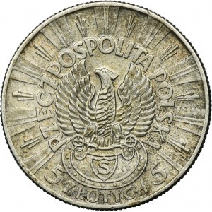 Piłsudski Strzelecki, 5 złotych 1934