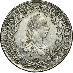 Austria, Joseph II, 20 Kreuzer Kremnitz 1775 B SK-PD