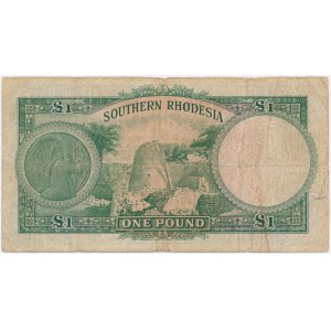 Rhodésie du Sud, £1 1944