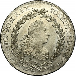 Austria, Joseph II, 20 Kreuzer Hall 1782 F