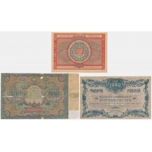 Russie, set de billets (3pc)