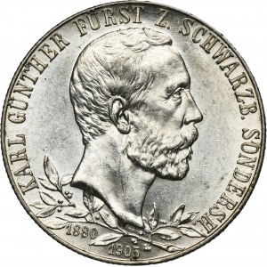 Germany, Schwarzburg-Sondershausen, Karl Günther, 2 Mark Berlin 1905