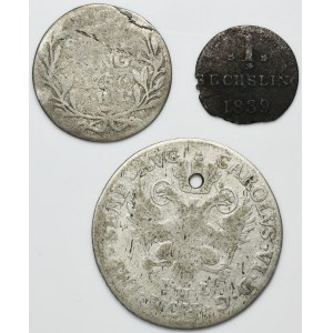 Set, Germany, Free City of Hamburg, Seschling and Schilling (3 pcs.)