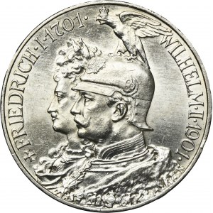 Germany, Kingdom of Prussia, Wilhelm II, 5 Mark Berlin 1901
