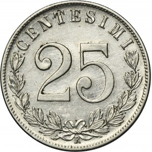 Italy, Victor Emmanuel III, 25 Centesimi Rome 1903 R