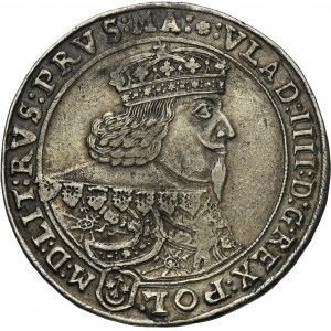 Ladislaus IV Vasa, Thaler Bromberg 1641 GG - RARE