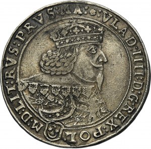 Ladislaus IV Vasa, Thaler Bromberg 1641 GG - RARE