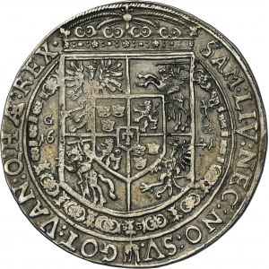 Ladislaus IV Vasa, Thaler Bromberg 1641 GG - RARE