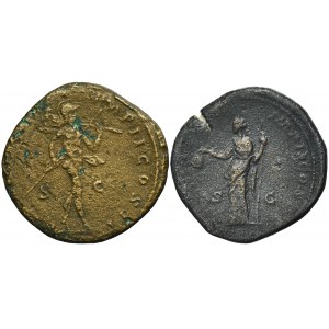 Set, Roman Imperial, Sestertius (2 pcs.)