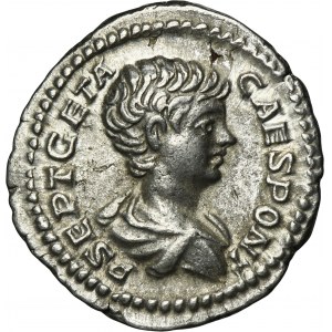 Roman Imperial, Geta, Denarius