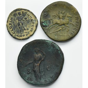 Lot, Roman Empire, Mix of coins (3 pcs.)