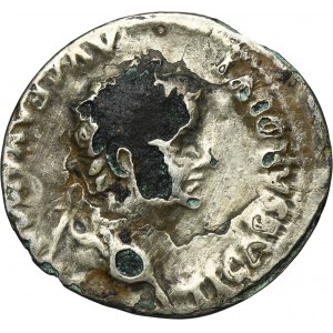 Empire romain, Tibère, Denarius subaeratus