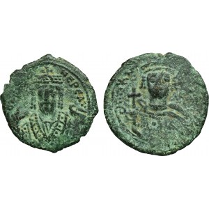 Set, Byzantine Empire, Follis (2 pcs.)