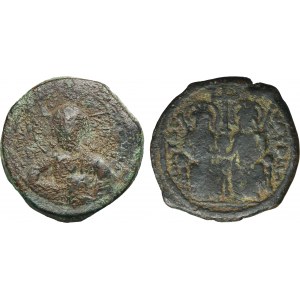 Set, Byzantine Empire, Follis (2 pcs.)