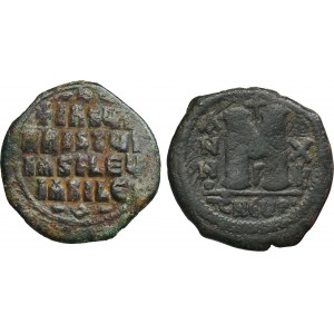 Set, Byzantine Empire, Follis (2 pcs.)