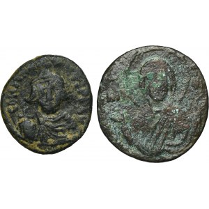 Set, Byzantine Empire, Follis (2 pcs.)