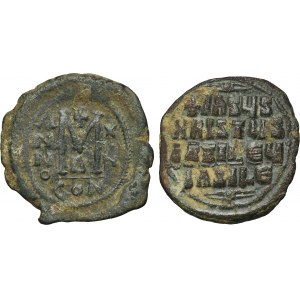 Set, Byzantine Empire, Follis (2 pcs.)