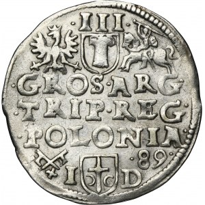 Sigismund III Vasa, 3 Groschen Posen 1589