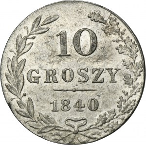 10 groszy Varsovie 1840 MW