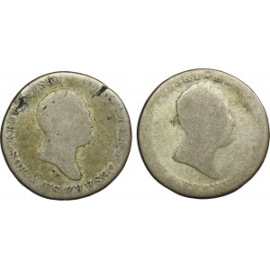 Set, Kingdom of Poland, 2 zlote 1816 and 1819 (2 pcs.)