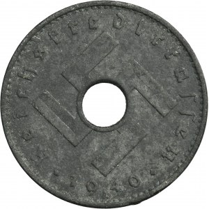 Germany, Third Reich, 10 Reichspfennig 1940 A - military issue - RARE