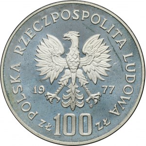 PRÓBA, 100 złotych 1977 Ochrona Środowiska Ryba