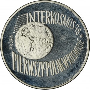 PRÓBA, 100 złotych 1978 Interkosmos, Pierwszy Polak w Kosmosie