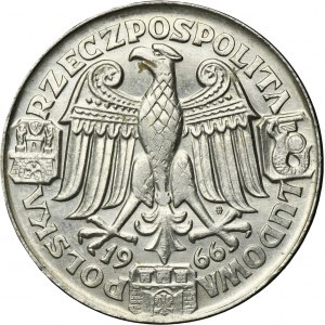 PRÓBA, 100 złotych 1966 Mieszko i Dąbrówka głowy