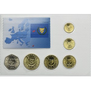 Set, Cyprus, 1-50 Cents (6 pcs.)