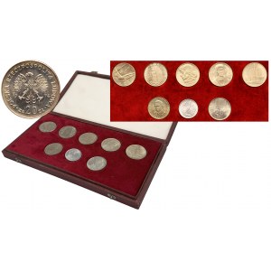 Sada, 1 zlatý, 10 zlatých a 20 zlatých (8 kusov) - vrátane malého orla
