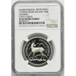 PRÓBA NIKIEL, 100 złotych 1979 Ochrona Środowiska Kozica - NGC PF67 ULTRA CAMEO