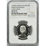 PRÓBA NIKIEL, 20 złotych 1978 Maria Konopnicka - NGC MS67 PL - jak lustrzanka