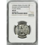 PRÓBA NIKIEL, 10 złotych 1970 Byliśmy-Jesteśmy-Będziemy - NGC MS66