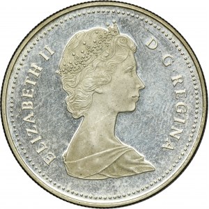 Canada, Elizabeth II, 1 Dollar Ottawa 1986 - Vancouver Centennial
