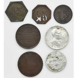Set, Germany, Notgeldy, Werthmarke (7 pcs.)