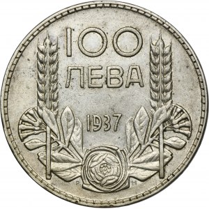 Bulgaria, Boris III, 100 Leva Kremnitz 1937