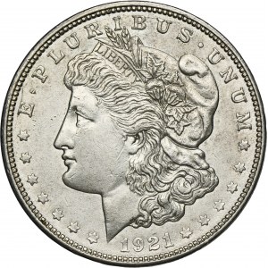 USA, 1 Dollar Denver 1921 D - Morgan