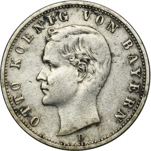 Germany, Bavaria, Otto, 2 Mark Munich 1900 D