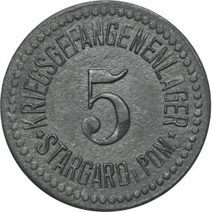 Stargard, Kriegsgefangenenlager, 5 Pfennigs undated