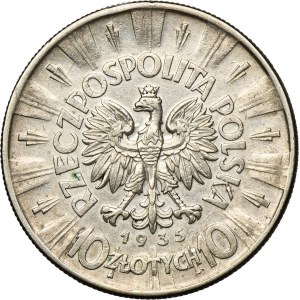 Piłsudski, 10 złotych 1935